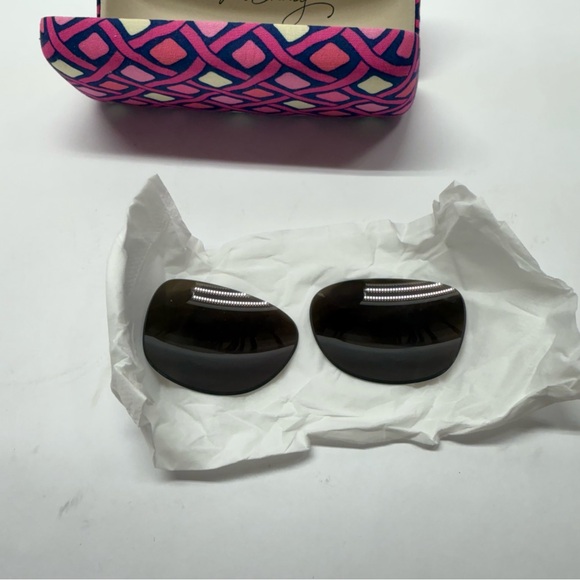 Vera Bradley Pink Print Eyeglasses Case with spare lenses - Picture 6 of 6